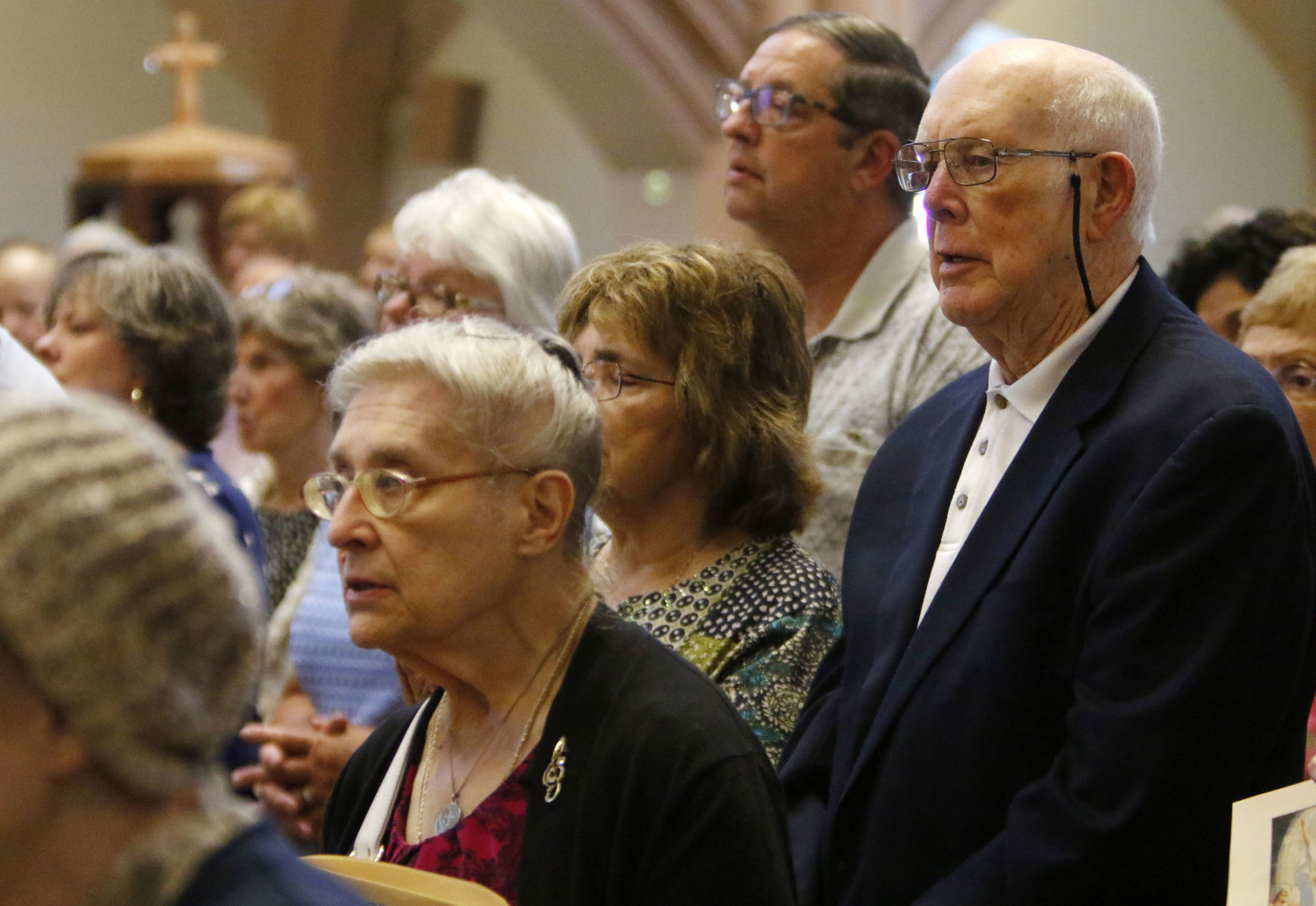 Bishop Hying's final mass